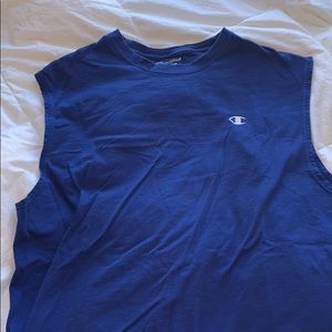 Vintage Champion Cutoff Tank